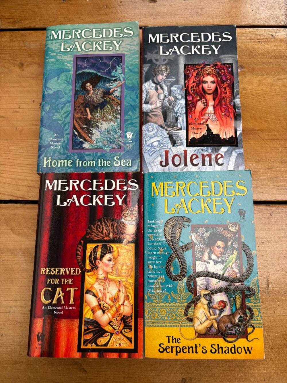 Mercedes Lackey Fantasy Books- Bundle of 4
